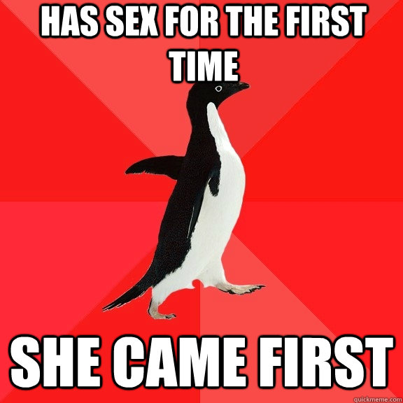 has sex for the first time she came first - Socially Awesome Penguin