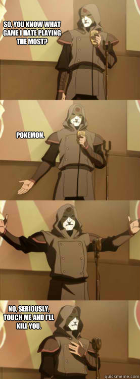so you know what game i hate playing the most pokemon no - Comedy Amon