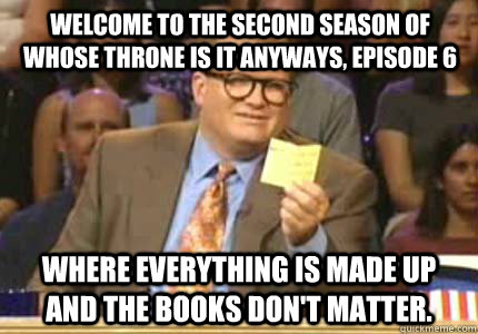 welcome to the second season of whose throne is it anyways - Drew carey