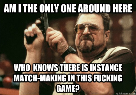 am i the only one around here who knows there is instance m - Am I the only one