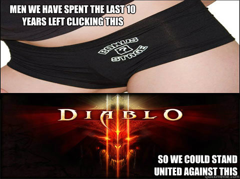 men we have spent the last 10 years left clicking this so we - meme