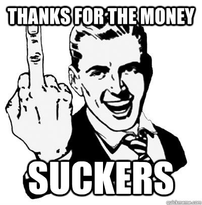 thanks for the money suckers - Blizzard CEO