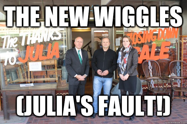 The new Wiggles Julias Fault -