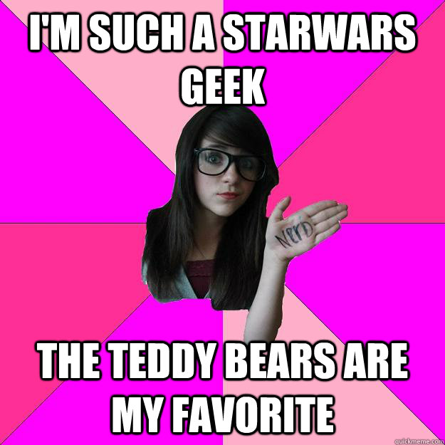im such a starwars geek the teddy bears are my favorite - Idiot Nerd Girl