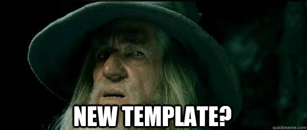 new template - Gandalf