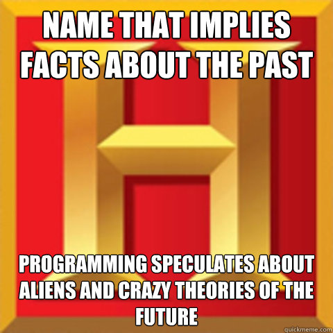 name that implies facts about the past programming speculate -