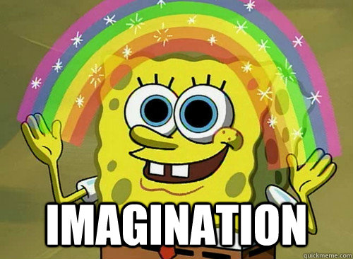Image result for imagination spongebob