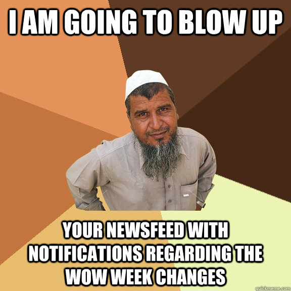i am going to blow up your newsfeed with notifications regar - Ordinary Muslim Man