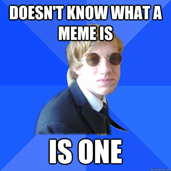 doesnt know what a meme is is one - Awkward Sherman
