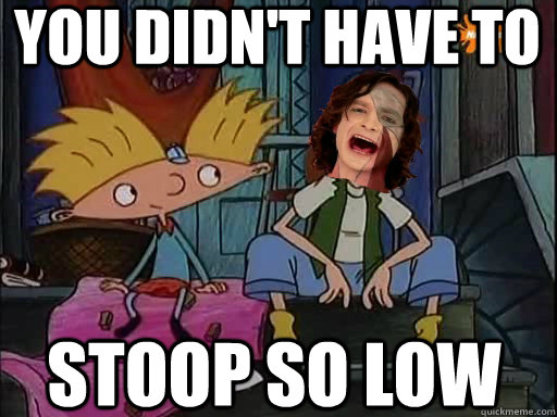 you didnt have to stoop so low - Gotye