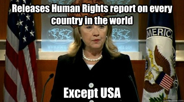 releases human rights report on every country in the world e - Scumbag USA