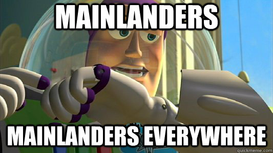 mainlanders mainlanders everywhere - Buzz Lightyear