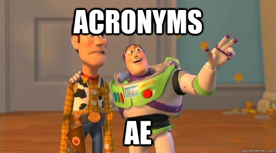 acronyms ae - Buzz Glitter