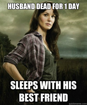 husband dead for 1 day sleeps with his best friend - Stupid Lori
