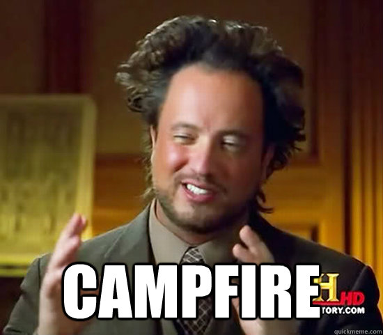 campfire - Ancient Aliens