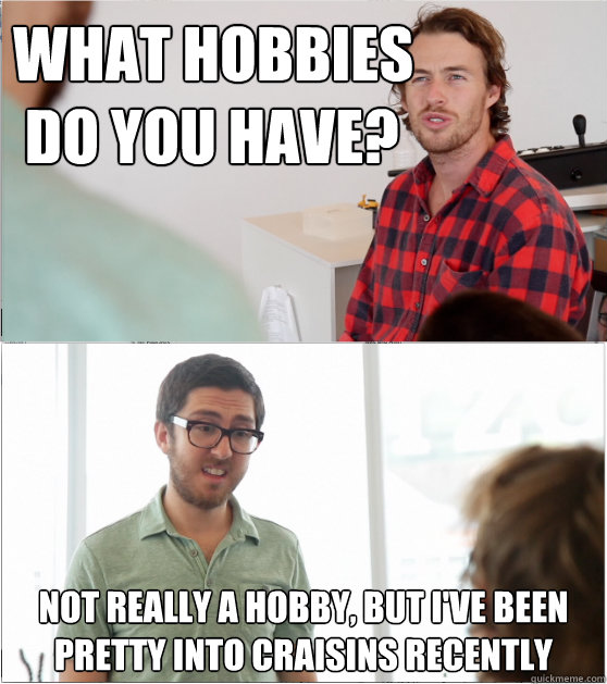 what hobbies do you have not really a hobby but ive been - Jake and Amir
