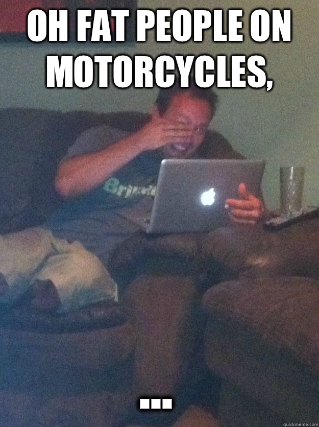 Fat People On Motorcycles 52