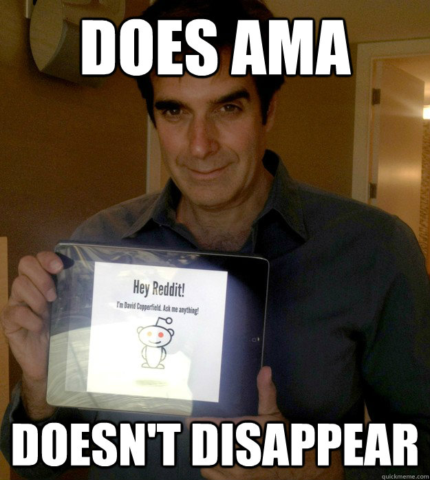 does ama doesnt disappear -