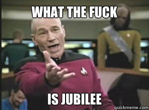 what the fuck is jubilee - Annoyed picard about shitty watercolor and karmanaut
