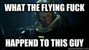 what the flying fuck happend to this guy -