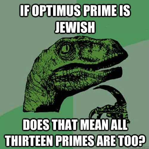 Jewish Optimus Prime
