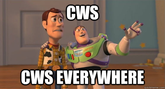 cws cws everywhere - Toy Story Everywhere