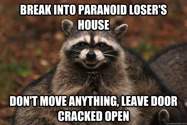 Paranoid losers  