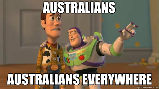 australians australians everywhere - Everywhere