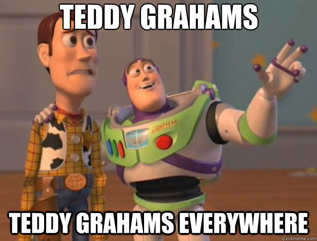 teddy grahams teddy grahams everywhere - Toy Story