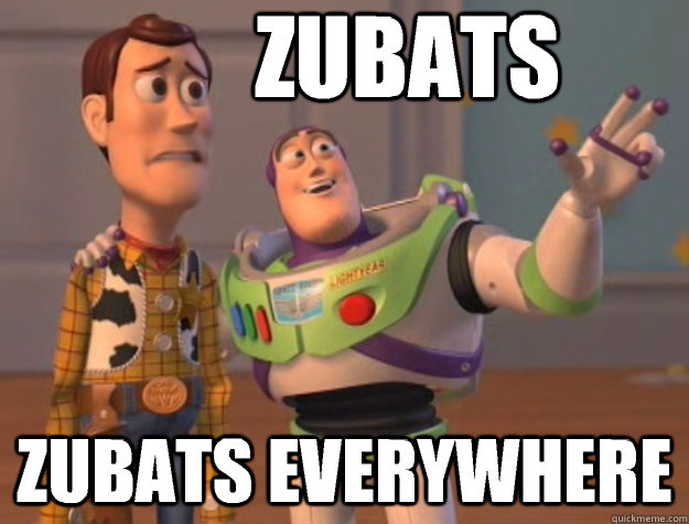 zubats zubats everywhere - Pinks everywhere