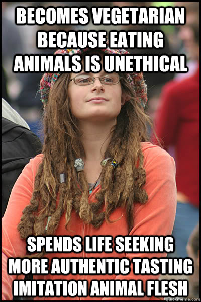 becomes vegetarian because eating animals is unethical spend - College Liberal