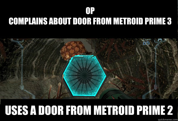 Wrong Metroid Door