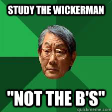 study the wickerman not the bs - Asian Dad