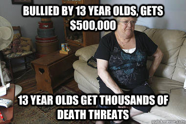 bullied by 13 year olds gets 500000 13 year olds get thou - Bullied bus monitor