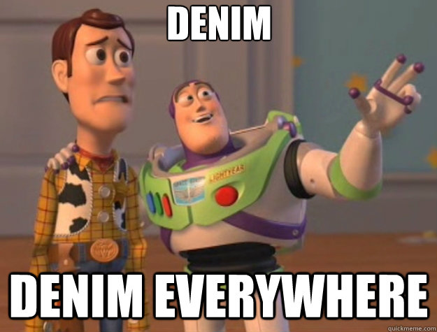 denim denim everywhere - Toy Story