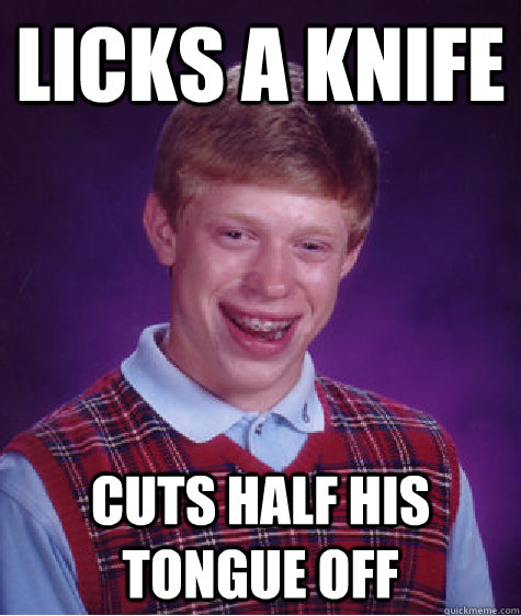 Bad Knife Cuts