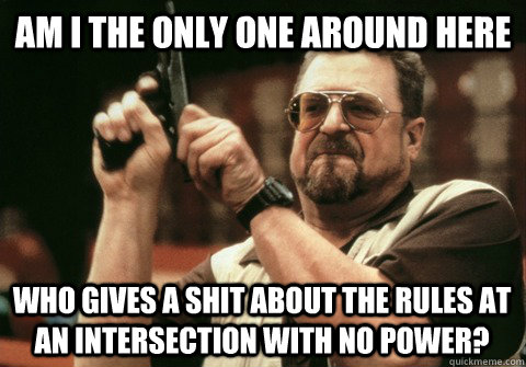 am i the only one around here who gives a shit about the rul - Am I the only one