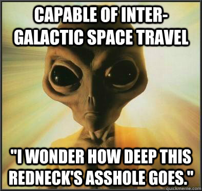 capable of intergalactic space travel i wonder how deep th -