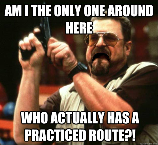 am i the only one around here who actually has a practiced r - Am I The Only One