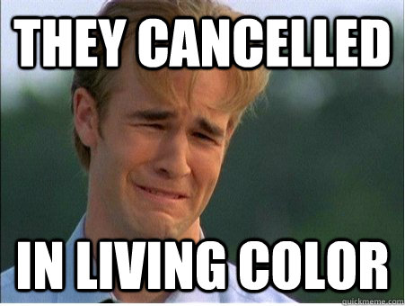 they cancelled in living color - 1990s Problems
