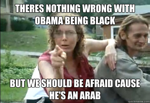 theres nothing wrong with obama being black but we should be -