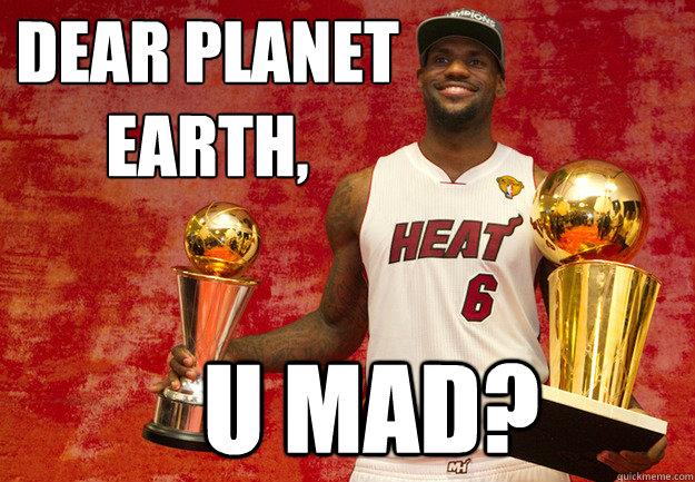 dear planet earth u mad - U Mad haters