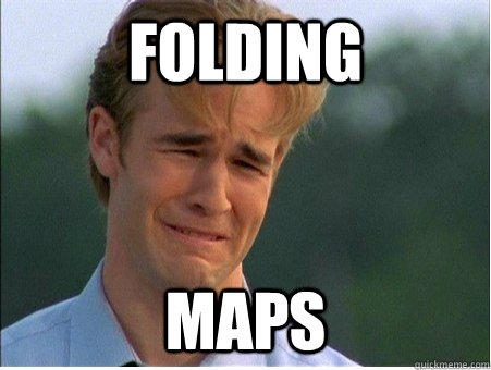 folding maps - 1990s Problems