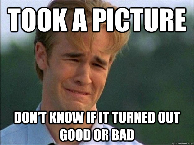 took a picture dont know if it turned out good or bad - 1990s Problems