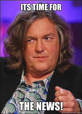 its time for the news - Boring James May