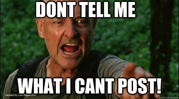 dont tell me what i cant post - Defensive Locke