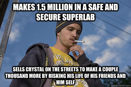 makes 15 million in a safe and secure superlab sells cryst -