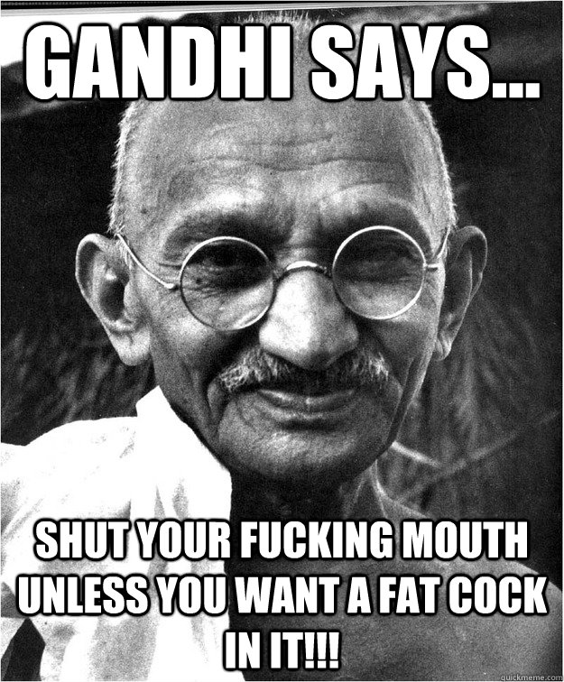 Fat Gandhi
