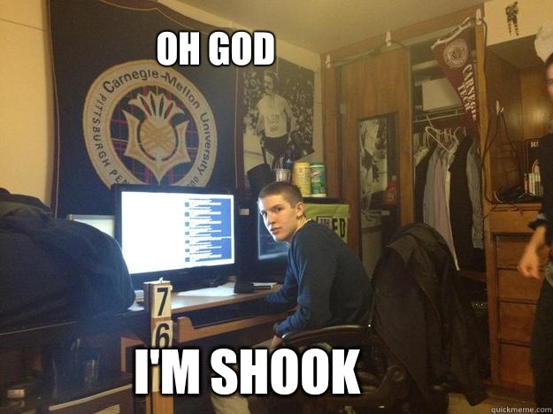 Oh God Im shook - meme