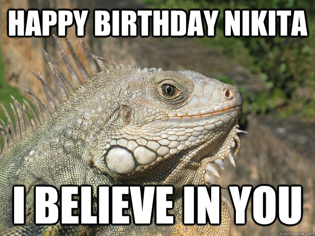 Happy Birthday Iguana